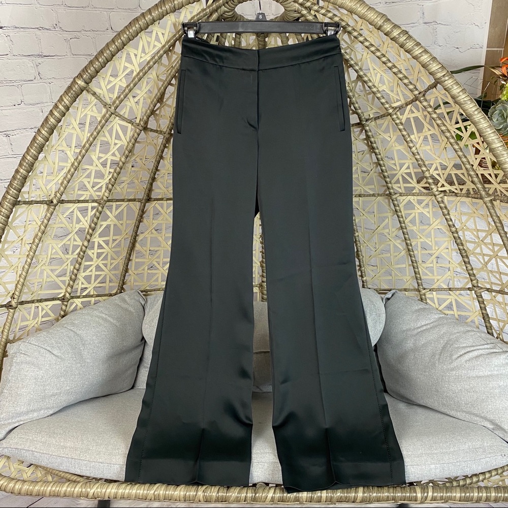 Laurel Silk Pants/ Trousers - Black